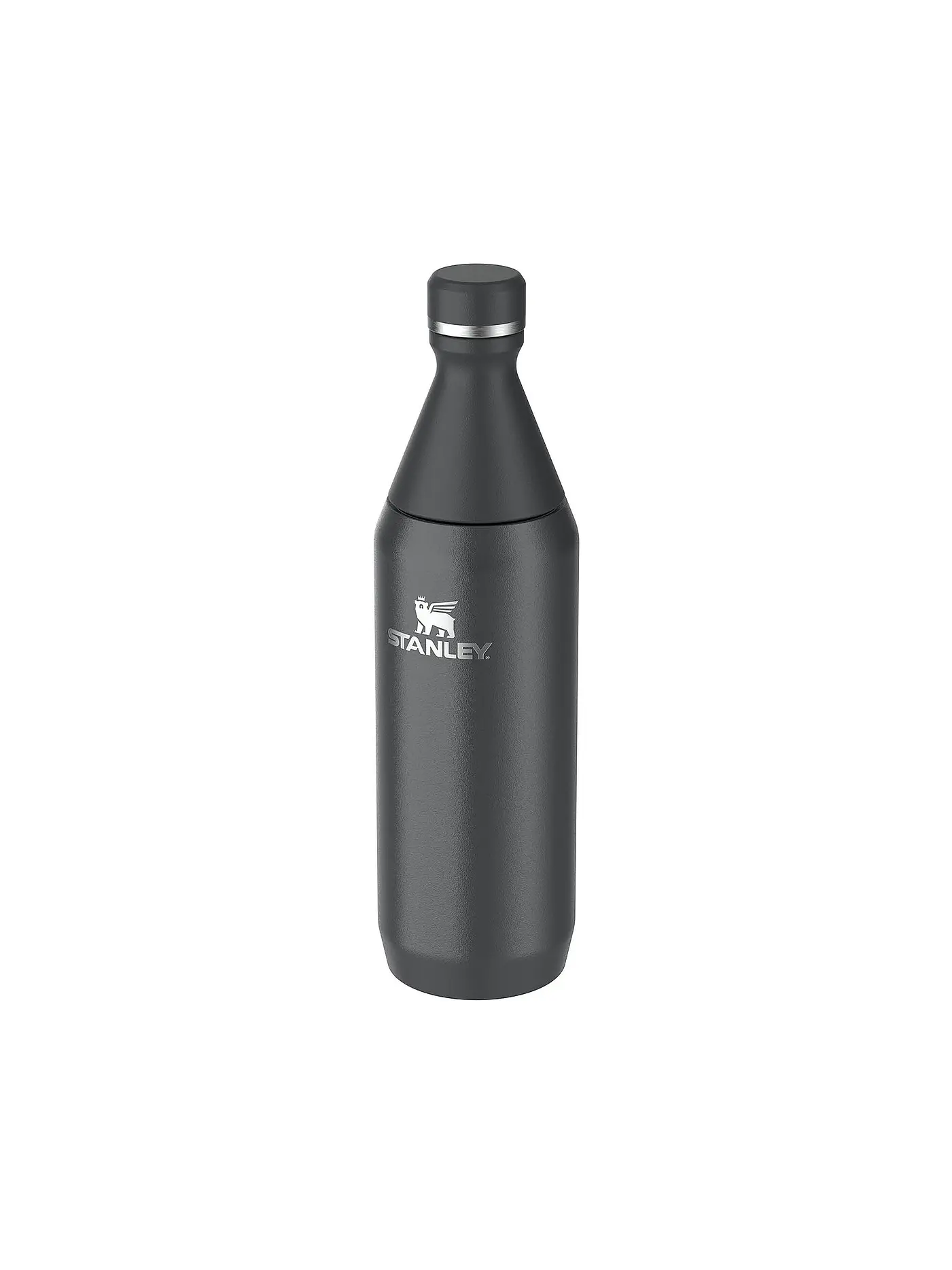 STANLEY | Isolierflasche - Thermosflasche 0,6l ALL DAY SLIM BOTTLE CHERRY BLOSSOM | schwarz